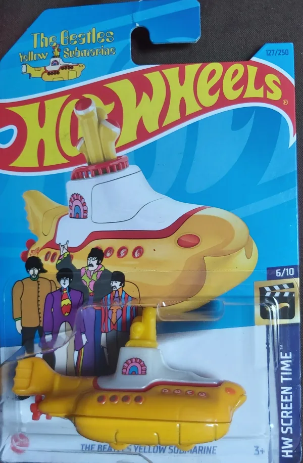 The Beatles Yellow Submarine 2023 Hot Wheels (HW Screen Time)