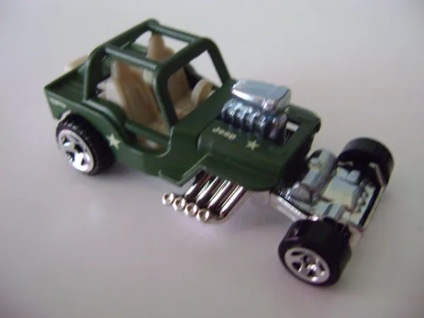 Custom '42 Jeep CJ-2A 2009 Hot Wheels (2009 New Models)