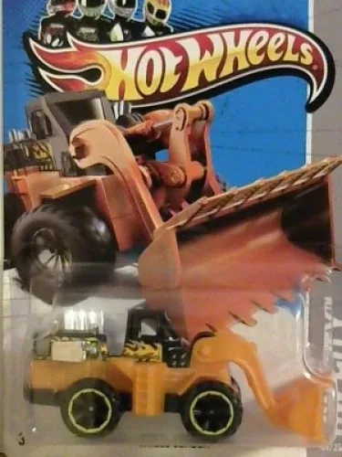 Wheel Loader | (2nd Color) 2013 Hot Wheels (HW City Works)