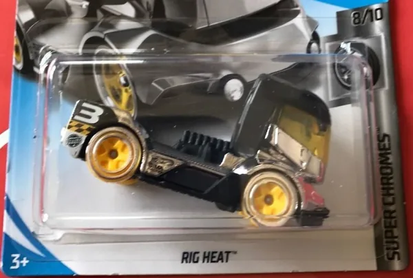 Rig Heat 2018 Hot Wheels (Super Chromes)