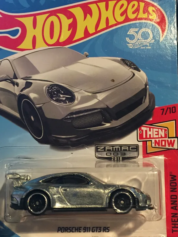 Porsche 911 GT3 RS | (2nd Color) 2018 Hot Wheels (Then and Now)