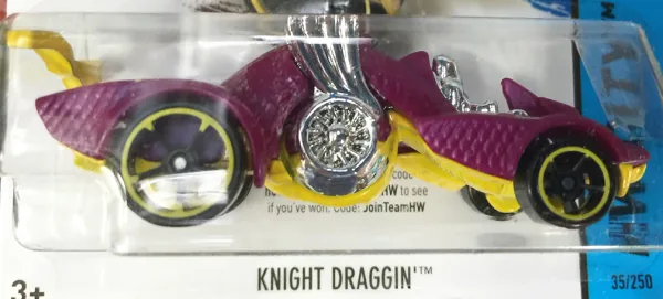 Knight Draggin' 2015 Hot Wheels (Street Beasts)