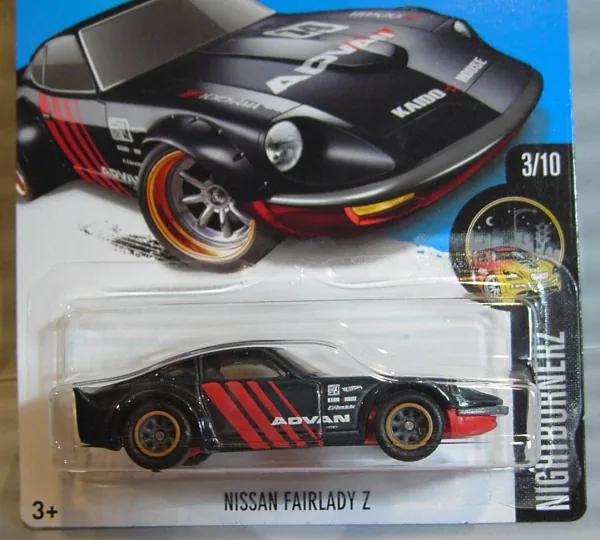 Nissan Fairlady Z 2017 Hot Wheels (Nightburnerz)
