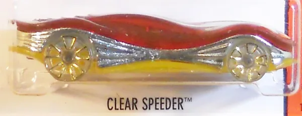 Clear Speeder 2015 Hot Wheels (X-Raycers)