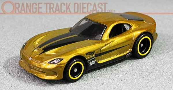 2013 SRT Viper 2017 Hot Wheels (Then and Now)