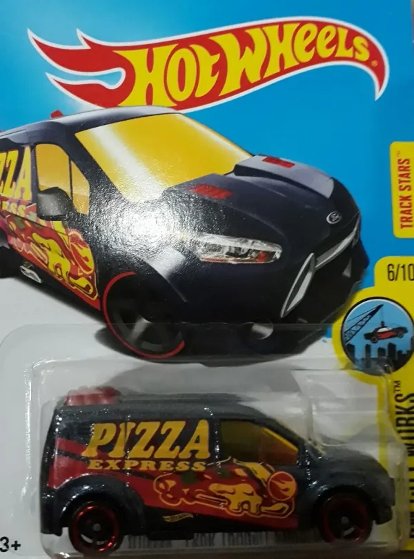 Hot Wheels Ford Transit Connect | (2nd Color) 2017 Hot Wheels (HW City Works)