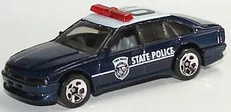 Police Cruiser (1996) 1998 Hot Wheels (1998 Hot Wheels)