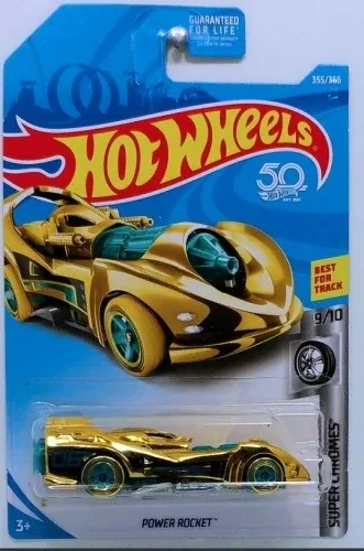 Power Rocket | (2nd Color) 2018 Hot Wheels (Super Chromes)