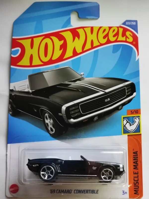 '69 Camaro Convertible 2022 Hot Wheels (Muscle Mania)