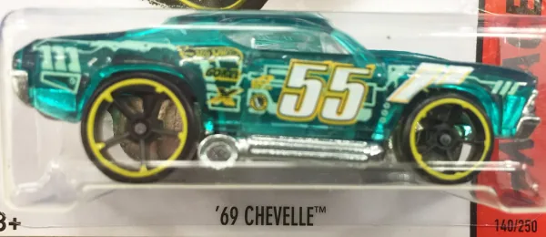 '69 Chevelle 2015 Hot Wheels (X-Raycers)
