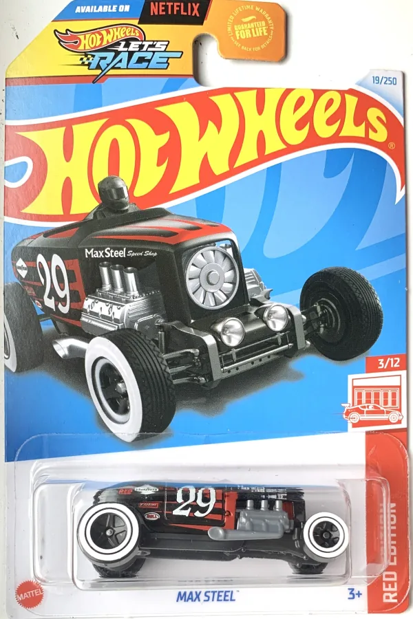 Max Steel | (2nd Color) 2024 Hot Wheels (Red Edition | Target Exclusive)