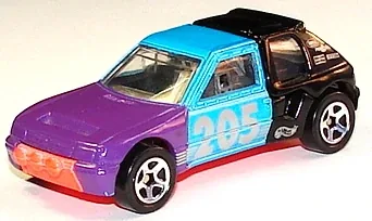 Peugeot 205 Rallye 1996 Hot Wheels (1996 Hot Wheels)