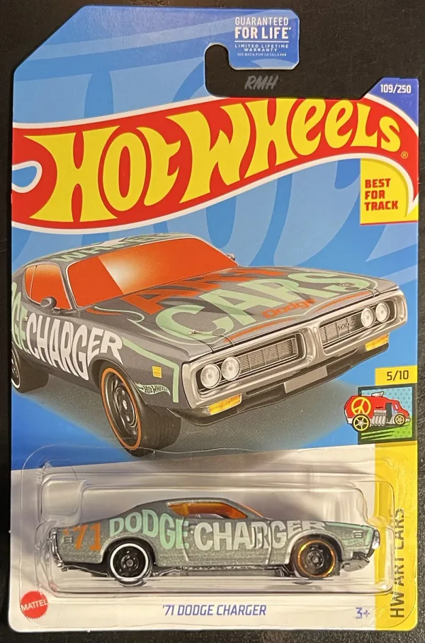 '71 Dodge Charger 2022 Hot Wheels (HW Art Cars)