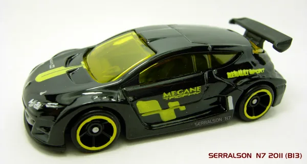 Megane Trophy | (2nd Color) 2011 Hot Wheels (2011 New Models)