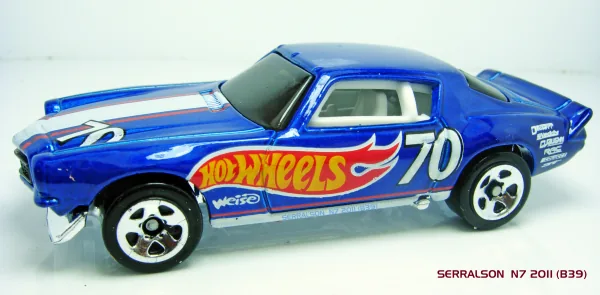 '70 Camaro Road Race 2011 Hot Wheels (2011 New Models)