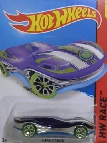 Clear Speeder | (2nd Color) 2015 Hot Wheels (X-Raycers)
