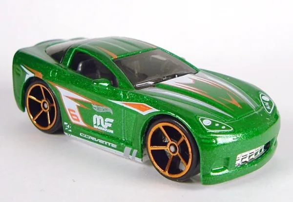 C6 Corvette | (2nd Color) 2018 Hot Wheels (Tooned)