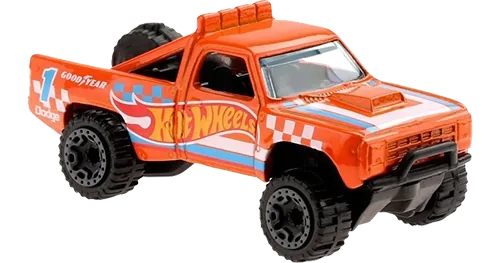 '87 Dodge D100 | (2nd Color) 2021 Hot Wheels (HW Race Team)