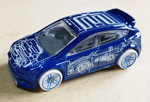 Ford Focus RS 2018 Hot Wheels (HW Art Cars)