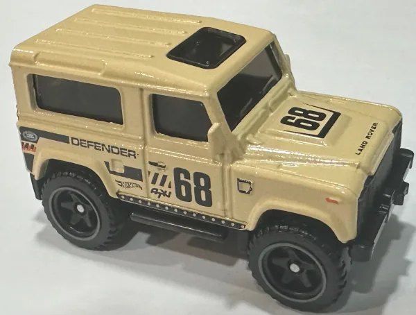 Land Rover Defender 90 2025 Hot Wheels (Then and Now)