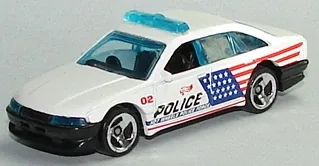 Police Cruiser (1996) 1999 Hot Wheels (1999 Hot Wheels)