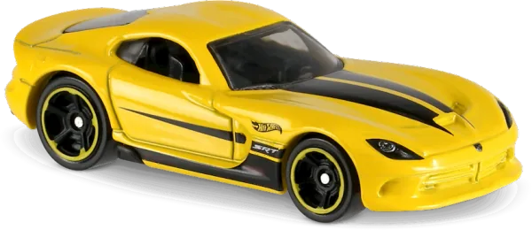 2013 SRT Viper 2017 Hot Wheels (Then and Now)