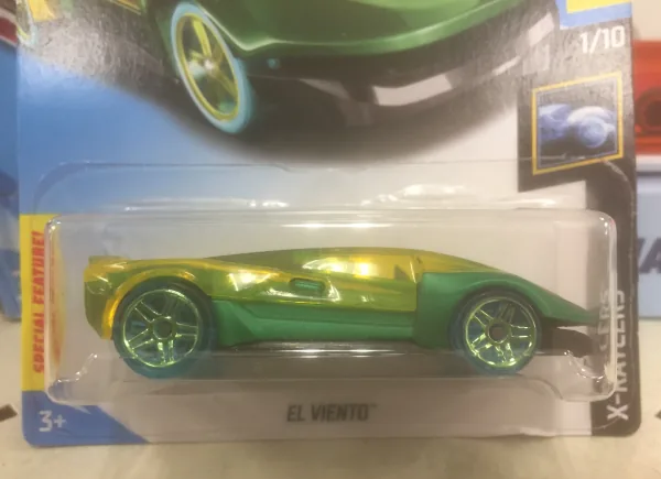El Viento | (2nd Color) 2018 Hot Wheels (X-Raycers)