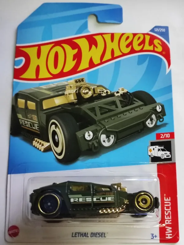 Lethal Diesel | (2nd Color) 2022 Hot Wheels (HW Rescue)