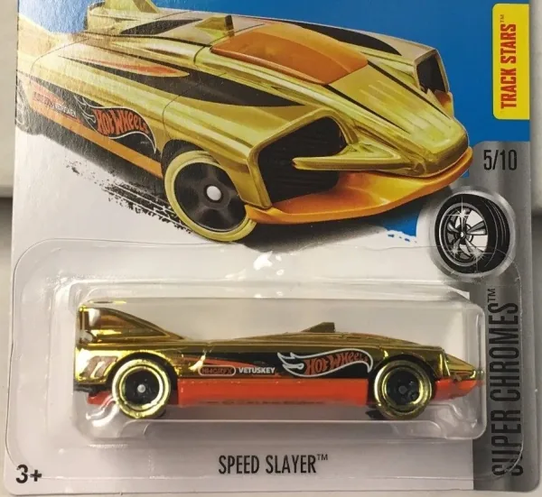 Speed Slayer | (2nd Color) 2017 Hot Wheels (Super Chromes)