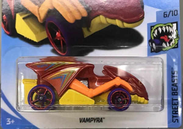 Vampyra 2018 Hot Wheels (Street Beasts)