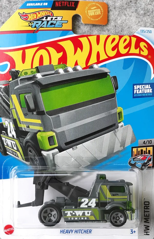 Heavy Hitcher | (2nd Color) 2024 Hot Wheels (HW Metro)