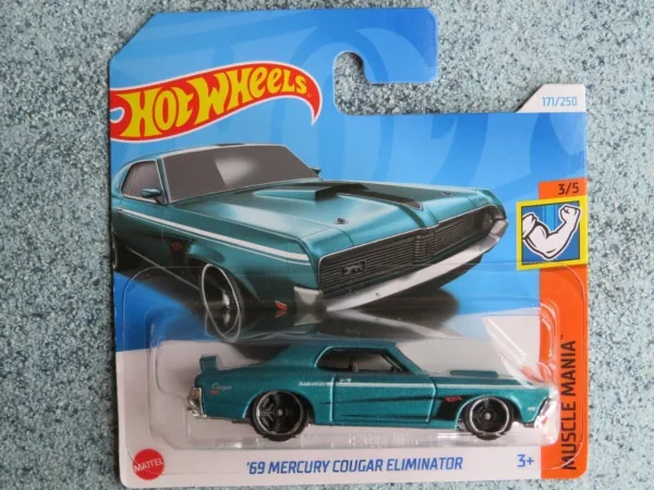 '69 Mercury Cougar Eliminator 2024 Hot Wheels (Muscle Mania)