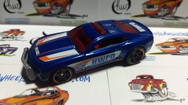 '10 Camaro SS | w/ Light Bar | (2nd Color) 2016 Hot Wheels (HW Rescue)