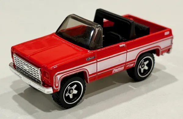 '75 Chevy Blazer Custom | (3rd Color) 2025 Hot Wheels (Red Edition | Target Exclusive)