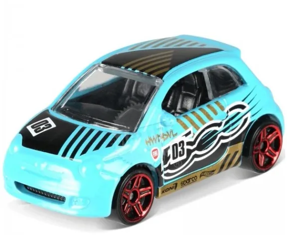 Fiat 500 | (3rd Color) 2018 Hot Wheels (HW Daredevils)