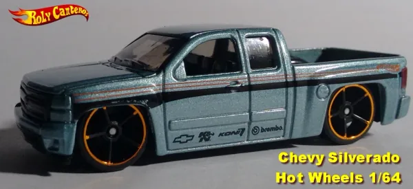 Chevy Silverado | (2nd Color) 2015 Hot Wheels (Then and Now)