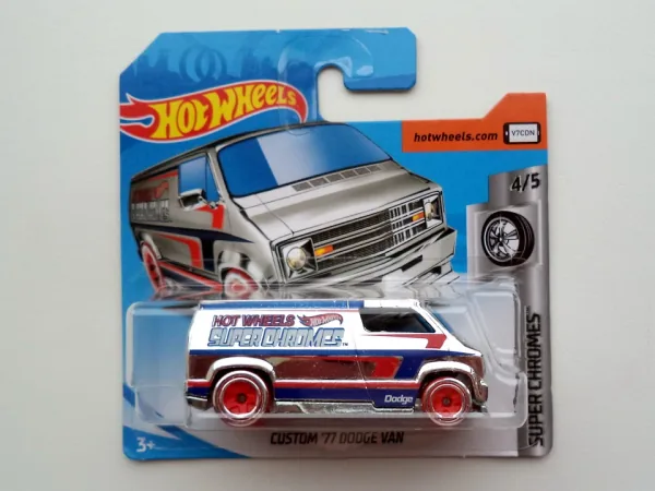 Custom '77 Dodge Van 2019 Hot Wheels (Super Chromes)