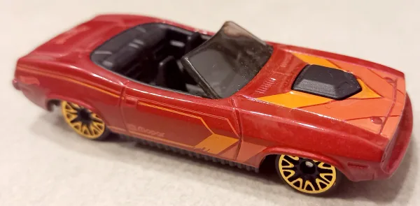 '70 Plymouth Barracuda | (3rd Color) 2024 Hot Wheels (HW Roadsters)