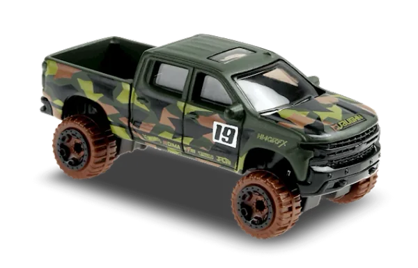 '19 Chevy Silverado Trail Boss LT 2021 Hot Wheels (Baja Blazers)